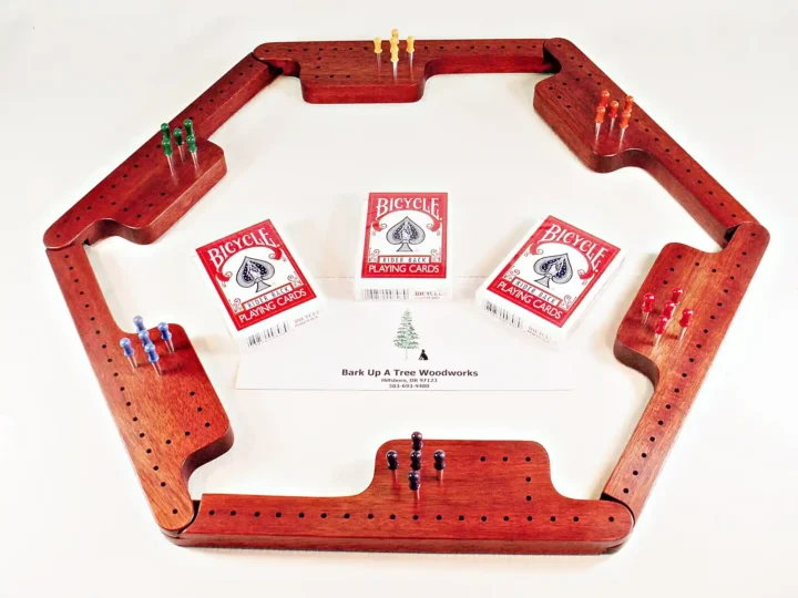 Pegs & Jokers Game Set - Bloodwood - Game Set