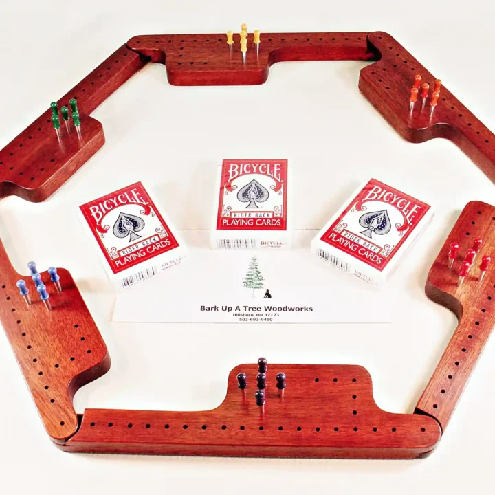 Pegs & Jokers Game Set - Bloodwood - Game Set
