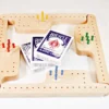Pegs & Jokers Game Set - Hard Maple - 4 Player