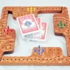 Pegs & Jokers Game Set - Lacewood - 4 Player