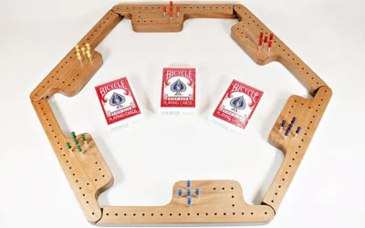 Pegs & Jokers Game Set - Sycamore - Game Set