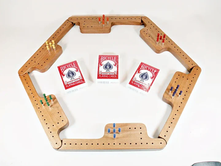Pegs & Jokers Game Set - Sycamore - Game Set