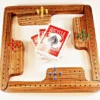 Pegs & Jokers Game Set - Zebrawood - 4 Player