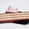 Compact Travel Cribbage 3 Player - Bubinga & Maple - Play
