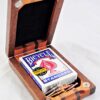 Compact Travel Cribbage 3 Player - Black Walnut & Black Cherry - Image 3