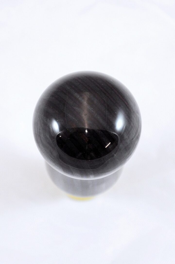 Bottle Stopper - SpectraPly Dark Knight with Brass Top
