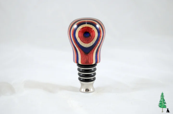 Bottle Stopper - SpectraPly Americana - Standing