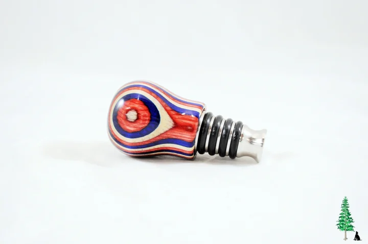 Bottle Stopper - SpectraPly Americana - Laying