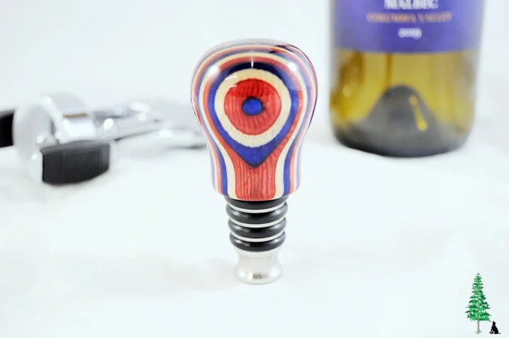 Bottle Stopper - SpectraPly Americana - Standing Setting