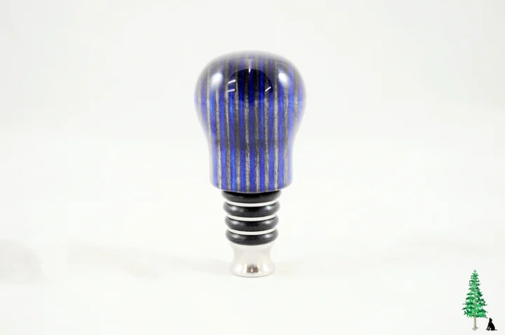 Bottle Stopper - SpectraPly Blue Angel - Standing Side