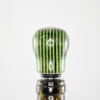 Bottle Stopper SpectraPly Green Hornet - Stainless Laminations Bottle