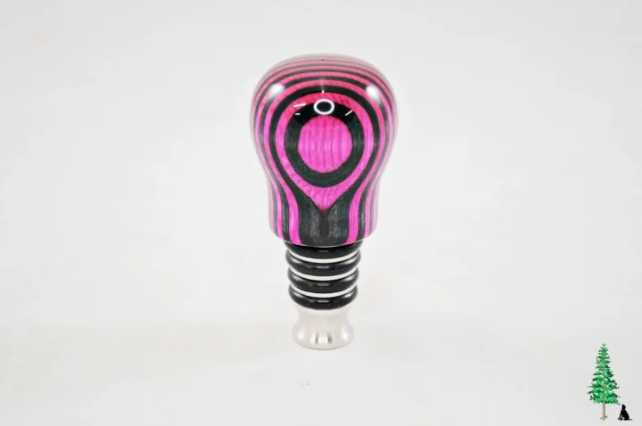 Bottle Stopper - SpectraPly Pink Lady - Standing