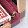 Playing Card Case #52 - Purpleheart & Curly Maple Hinges