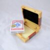 Playing Card Case #56 - Yellowheart & Bloodwood Cards