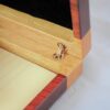 Playing Card Case #56 - Yellowheart & Bloodwood Hinge