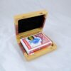 Playing Card Case #56 - Yellowheart & Bloodwood Open