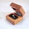 ERB-129 Black Cherry & African Blackwood - Open Left