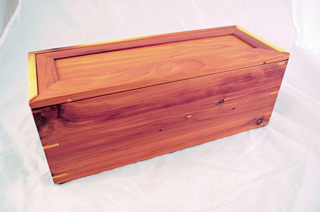 Tennessee Red Cedar Slide Top Box