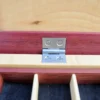 TRL-001 Curly Maple & Purpleheart Hinge