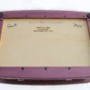 Trillium Jewelry Box | Curly Soft Maple & Purpleheart Bottom