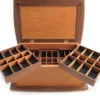 Trillium Jewelry Box | Black Cherry & Black Walnut - Top Trays