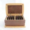 Trillium Jewelry Box | Claro Walnut & Birdseye Maple Open