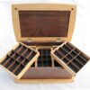 Trillium Jewelry Box | Claro Walnut & Birdseye Maple Trays