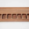 Full Open - Wood Pill Box - Black Walnut