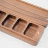 Magnets - Wood Pill Box - Black Walnut