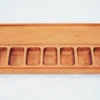 Open View - Wood Pill Box - Khaya