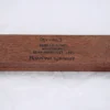 Bottom View - Wood Pill Box - Peruvian Walnut