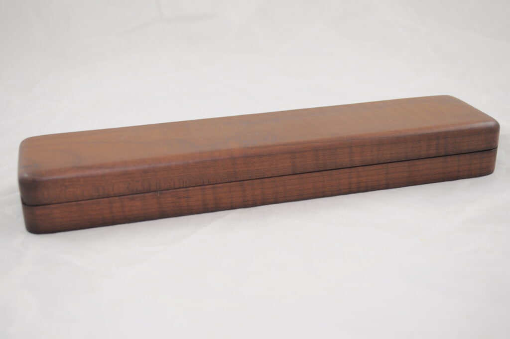 Maple Pen or Pencil Case - Single Hinged Case Gift Box