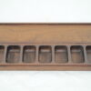 Full Open - Wood Pill Box - Roasted Curly Maple