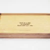 Moon Dog Dice Tower - Black Walnut - Bottom