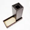 Moon Dog Dice Tower - Wenge - Top