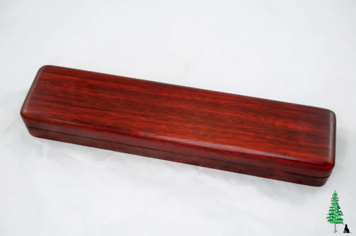 Top View - Wood Pill Box - Bloodwood