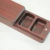 Slide Top - Wood Pill Box - Bloodwood