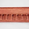 Open Full - Wood Pill Box - Bubinga