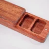 Slide Top - Wood Pill Box - Bubinga
