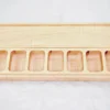 Full Open - Wood Pill Box - Curly Maple
