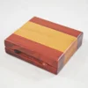 Playing Card Case - Padauk & Khaya - Closed Left