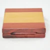 Playing Card Case - Padauk & Khaya - Front