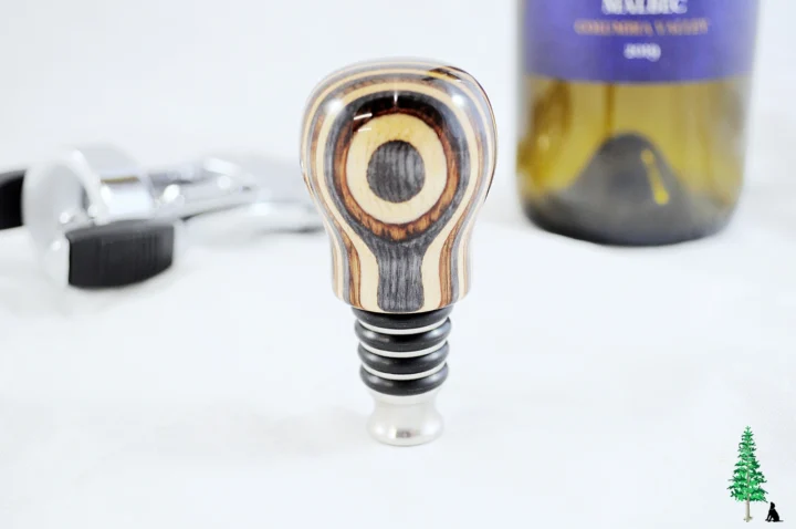 Bottle Stopper - SpectraPly Buckskin - Standing Setting