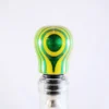 Bottle Stopper - SpectraPly Dandelion - Bottle Face