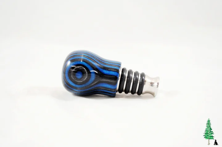 Bottle Stopper - SpectraPly Dark Aqua - Laying