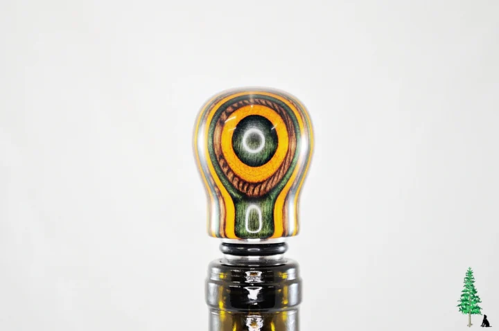 Bottle Stopper - SpectraPly Southwest - Bottle Face