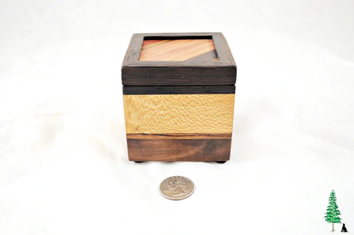 3" Continuum Wood Box - 001 Front