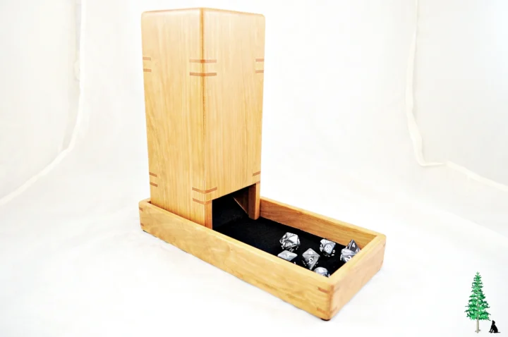 Dice Tower - Black Cherry Dice