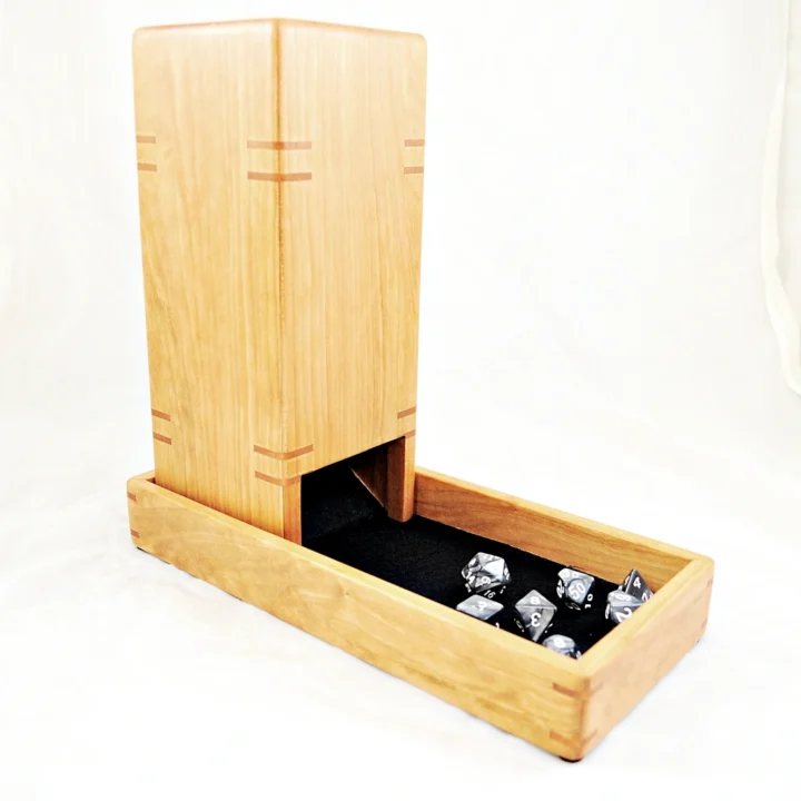 Dice Tower - Black Cherry Dice