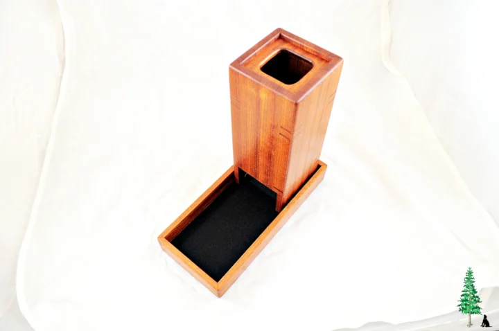 Dice Tower - Bloodwood Top